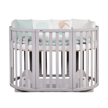 Patut bebe rotundoval Maribelle 9 in 1 gri